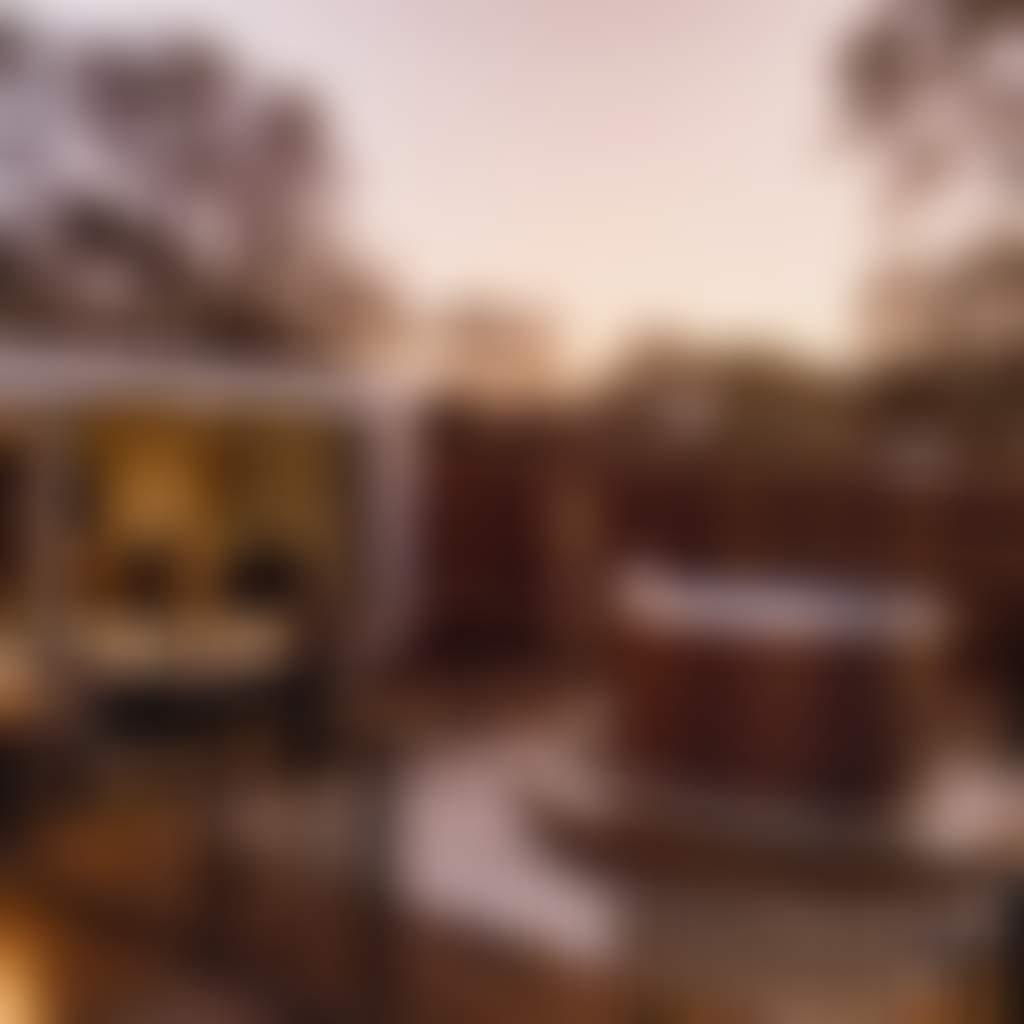 Royal Mail Hotel Outdoor Wellness Suite lounge background