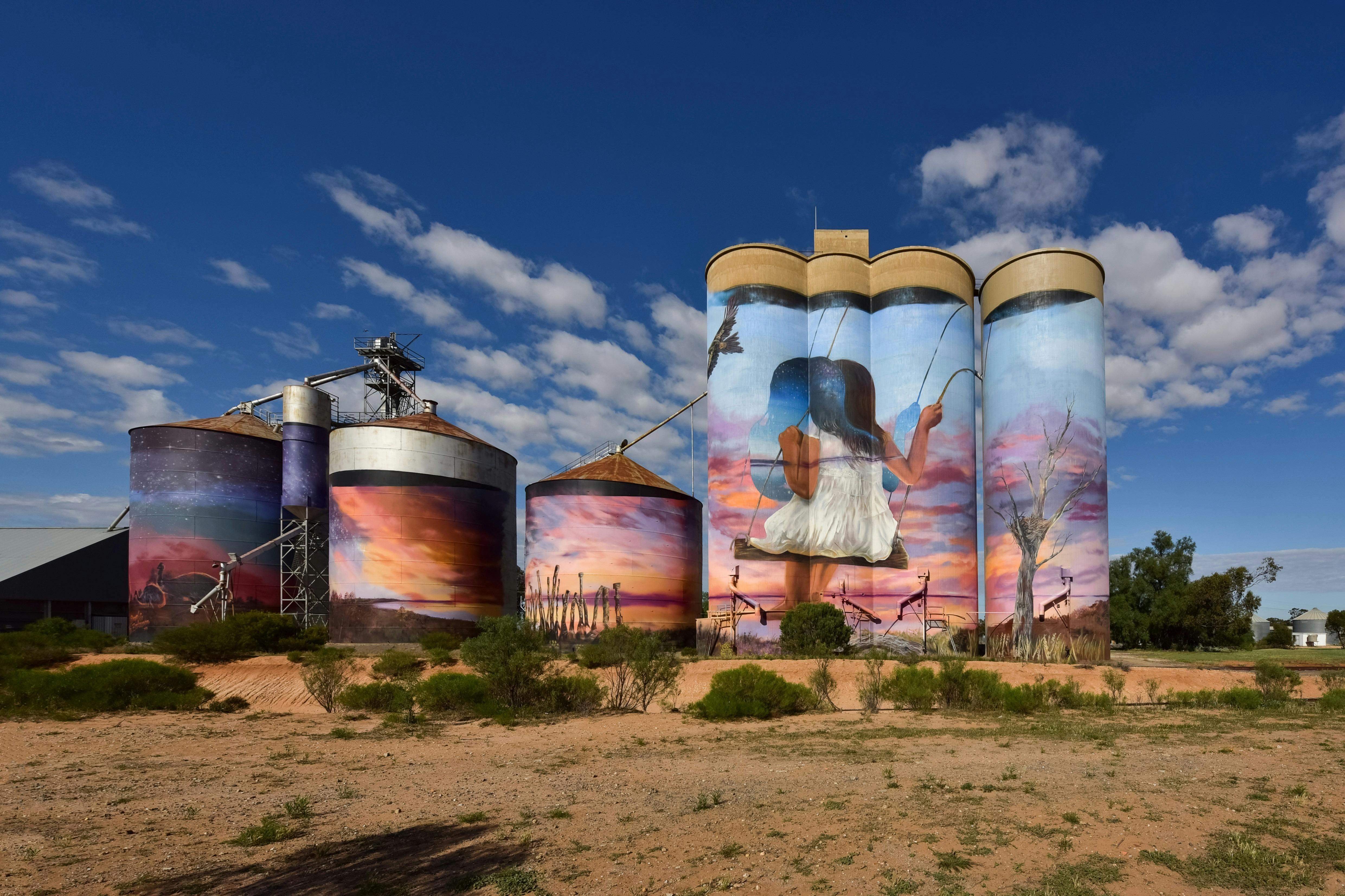 Sea Lake Silo Art - Silo Art Trail | Visit Grampians